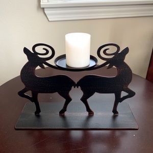 PartyLite Prancing Reindeer tealight holder